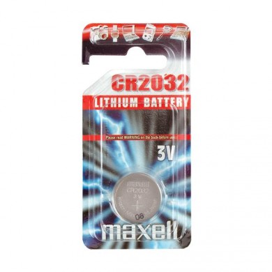 Blister 1 Pile plate lithium 3V 280mAh 12 ohms