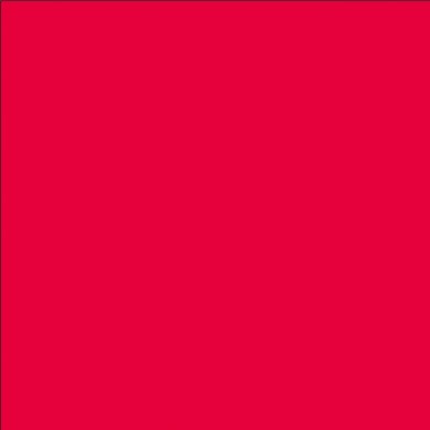 Lee Filters feuille couleur 026 Bright Red