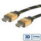 Câble HDMI High speed avec Ethernet 1.4a GOLD