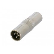 Adaptateur XLR 3 points mâle / XLR 3 points mâle