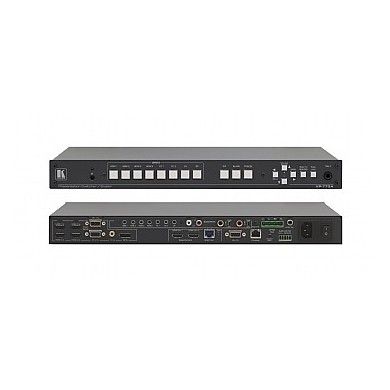 Sélecteur/Scaler de Présentation 8 entrées, sorties HDMI & HDBaseT jusqu'à 2K et Amplificateur Audio VP-773A